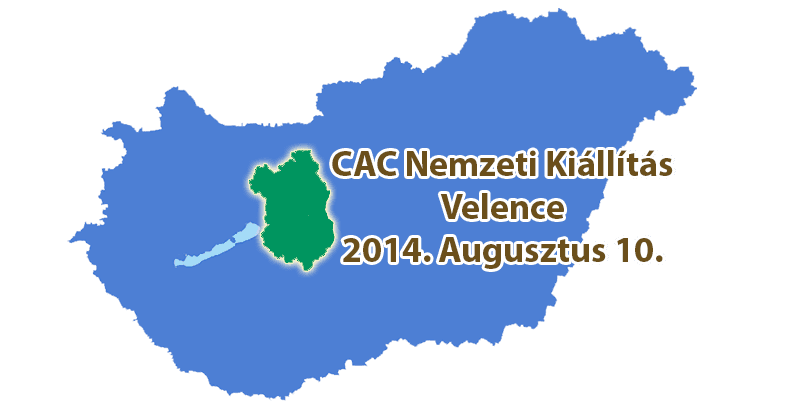 II. Velencei-tó CAC Nemzeti Kiállítás – Velence – 2014. Augusztus 10.
