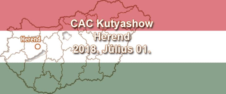 CAC Kutyashow – Herend – 2018. Július 01.