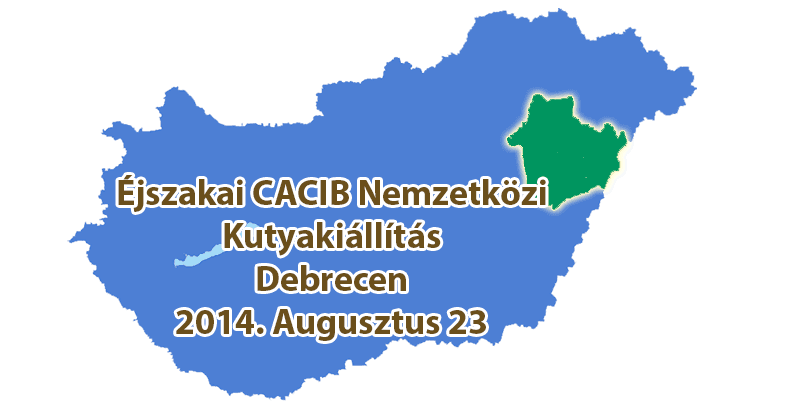 Éjszakai CACIB Nemzetközi Kutyakiállítás – Debrecen – 2014. Augusztus 23