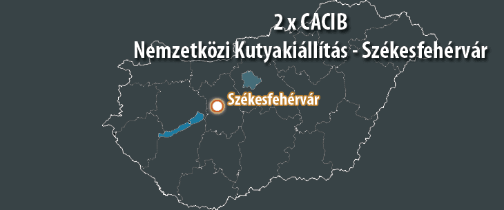 2 x CACIB Nemzetközi Kutyakiállítás – Székesfehérvár – 2015. Június 20 – 21.