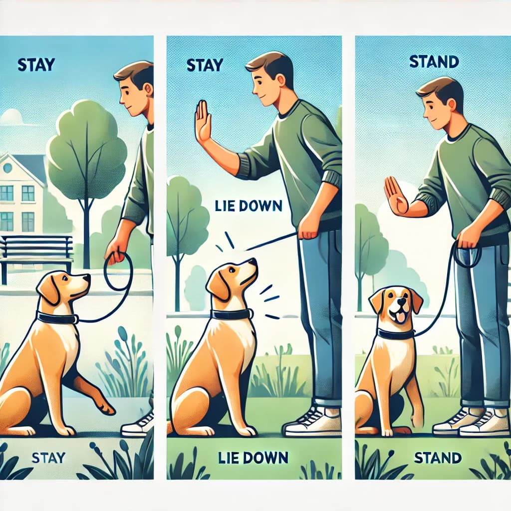 Hogyan Tanítsuk Meg Kutyánknak a Haladó Parancsokat: Marad!, Fekszik!, Áll!