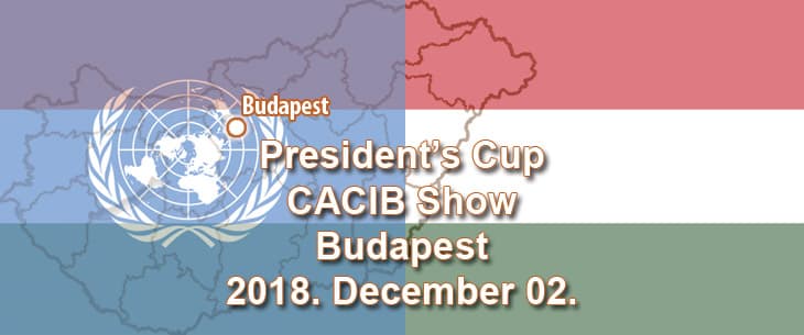 President’s Cup CACIB Show – Budapest – 2018. December 02.