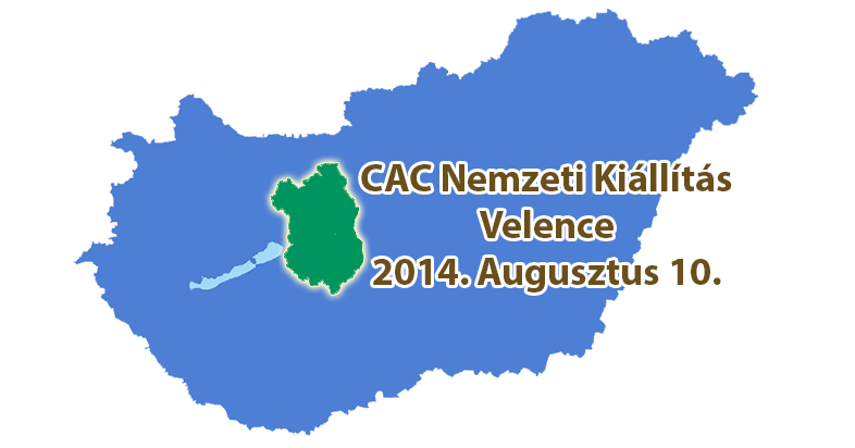 II. Velencei-tó CAC Nemzeti Kiállítás – Velence – 2014. Augusztus 10.