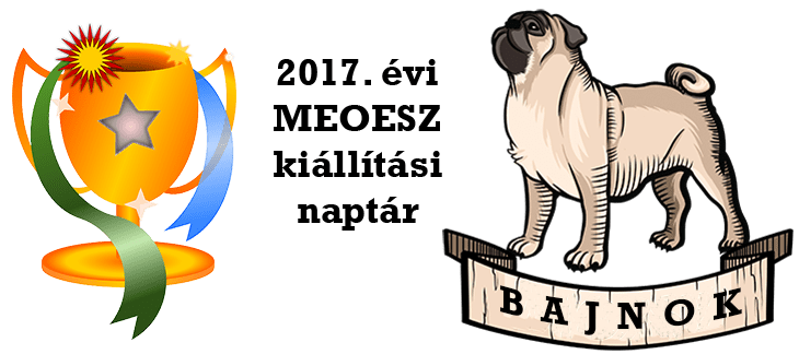 2017. évi kiállítási naptár – Magyar Ebtenyésztők Országos Egyesületeinek Szövetsége